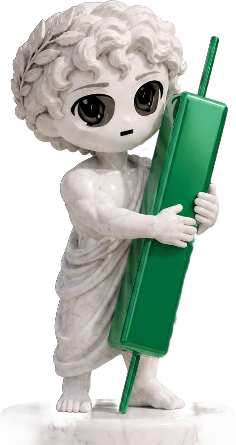 Pumpius Maximus carrying a green candle