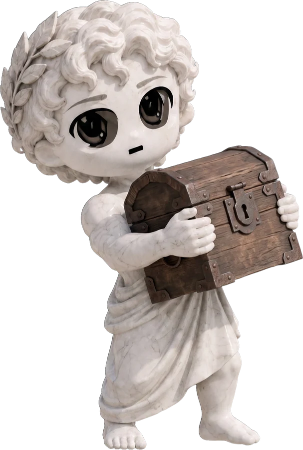 Pumpius Maximus carrying the treasury strongbox