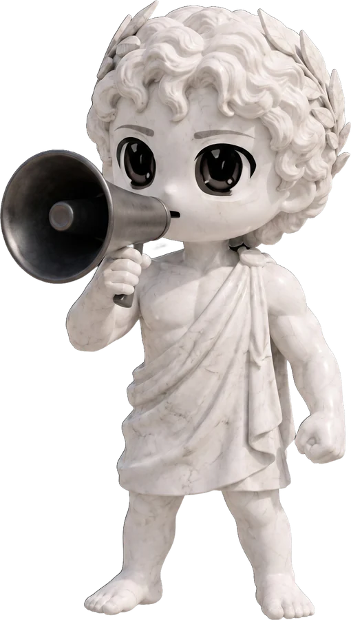 Pumpius Maximus making an announcement